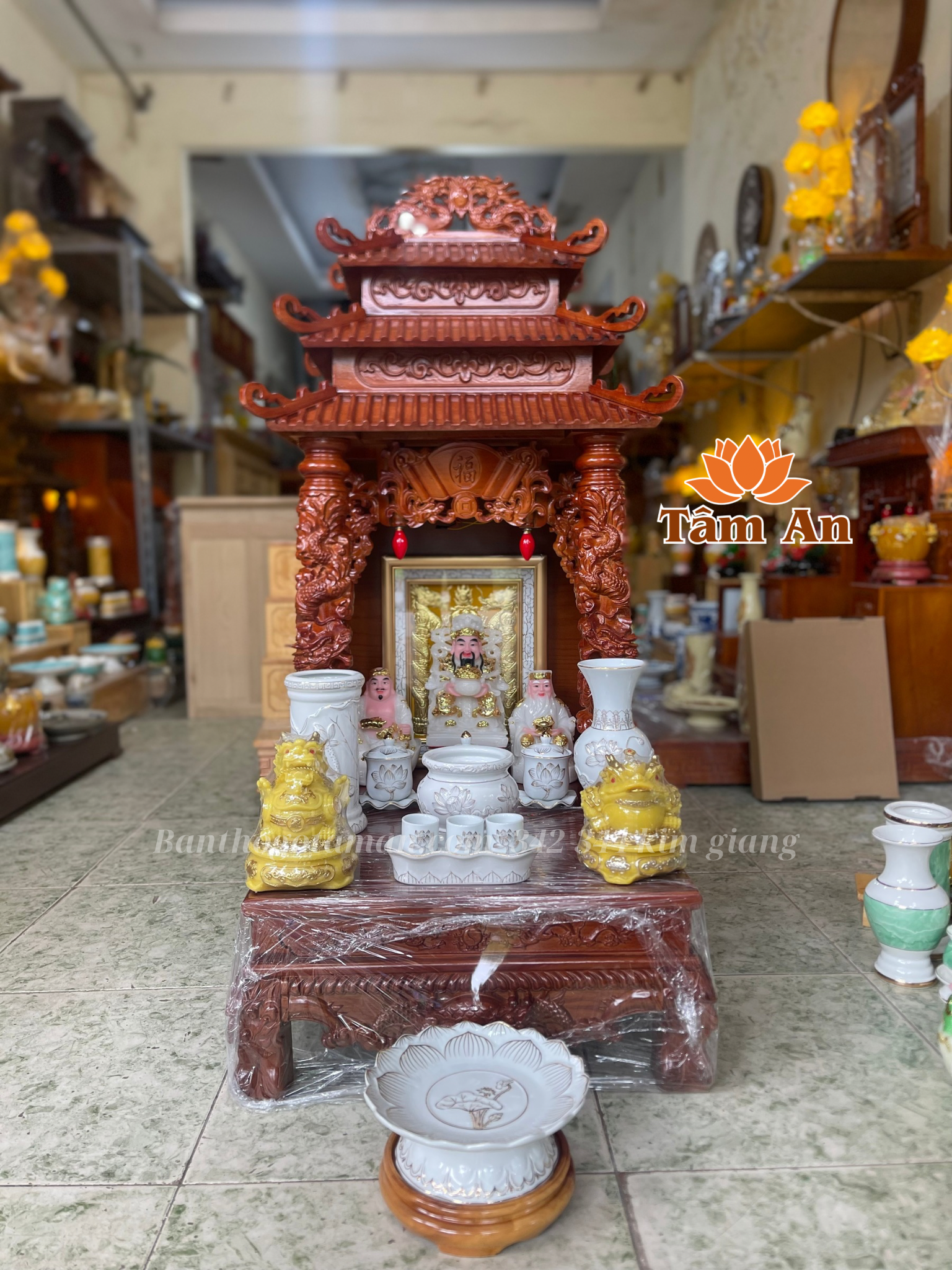 BÀN THỜ THẦN TÀI - THỔ ĐỊA M01